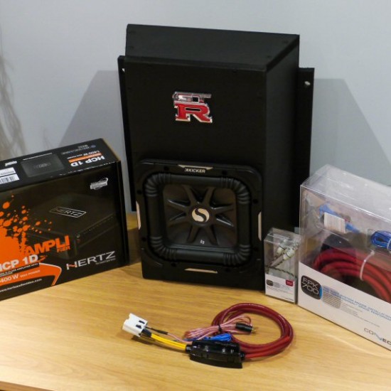 Subwoofer Enclosure with 8" Subwoofer Sorry, we are away on vacation